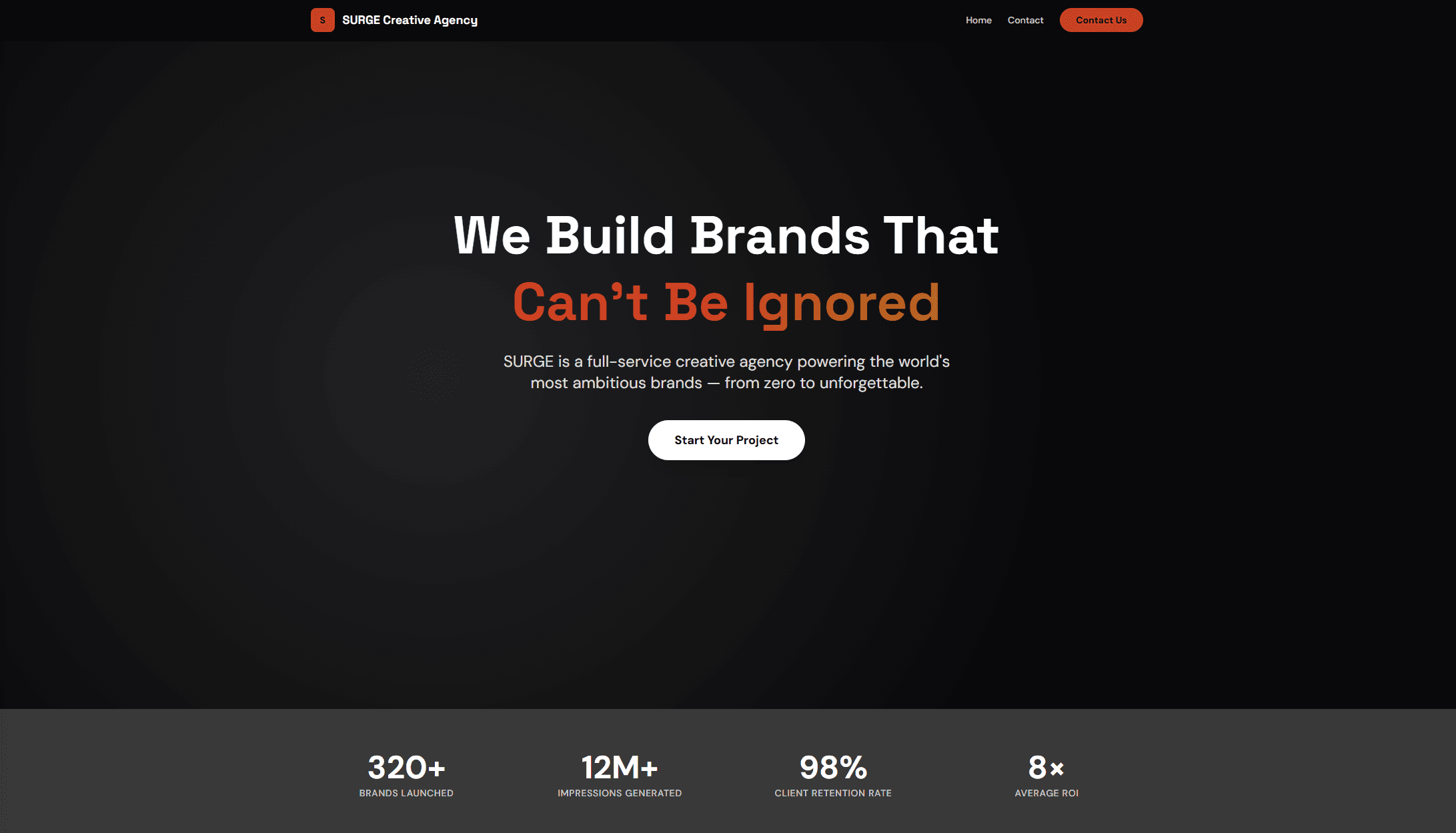 Vivid template preview